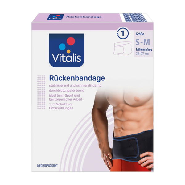 Bild 2 von VITALIS Rückenbandage