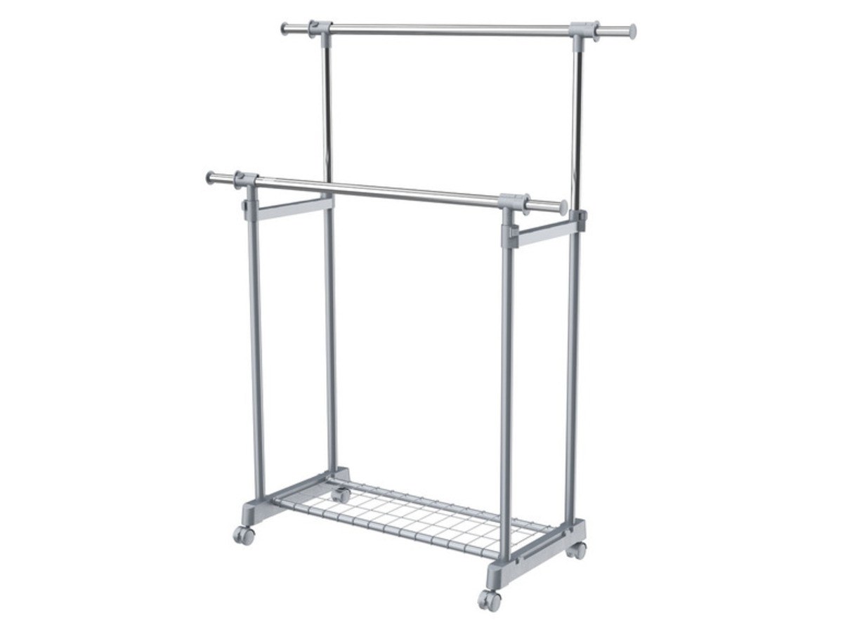 Bild 1 von LIVARNO home Kleiderständer mit Rollen, höhenverstellbar