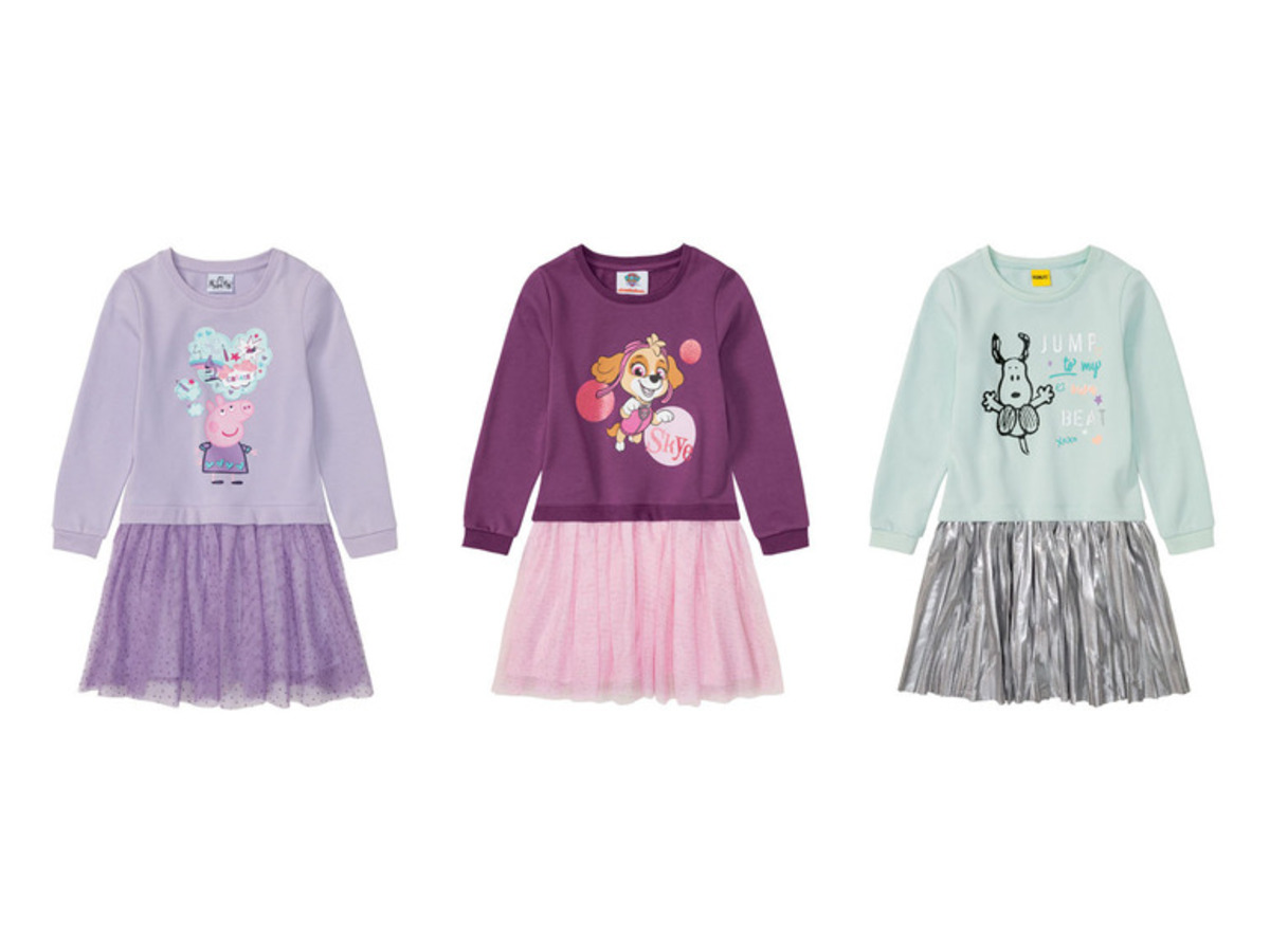 Bild 1 von Kleinkinder/Kinder Mädchen Kleid mit Baumwolle