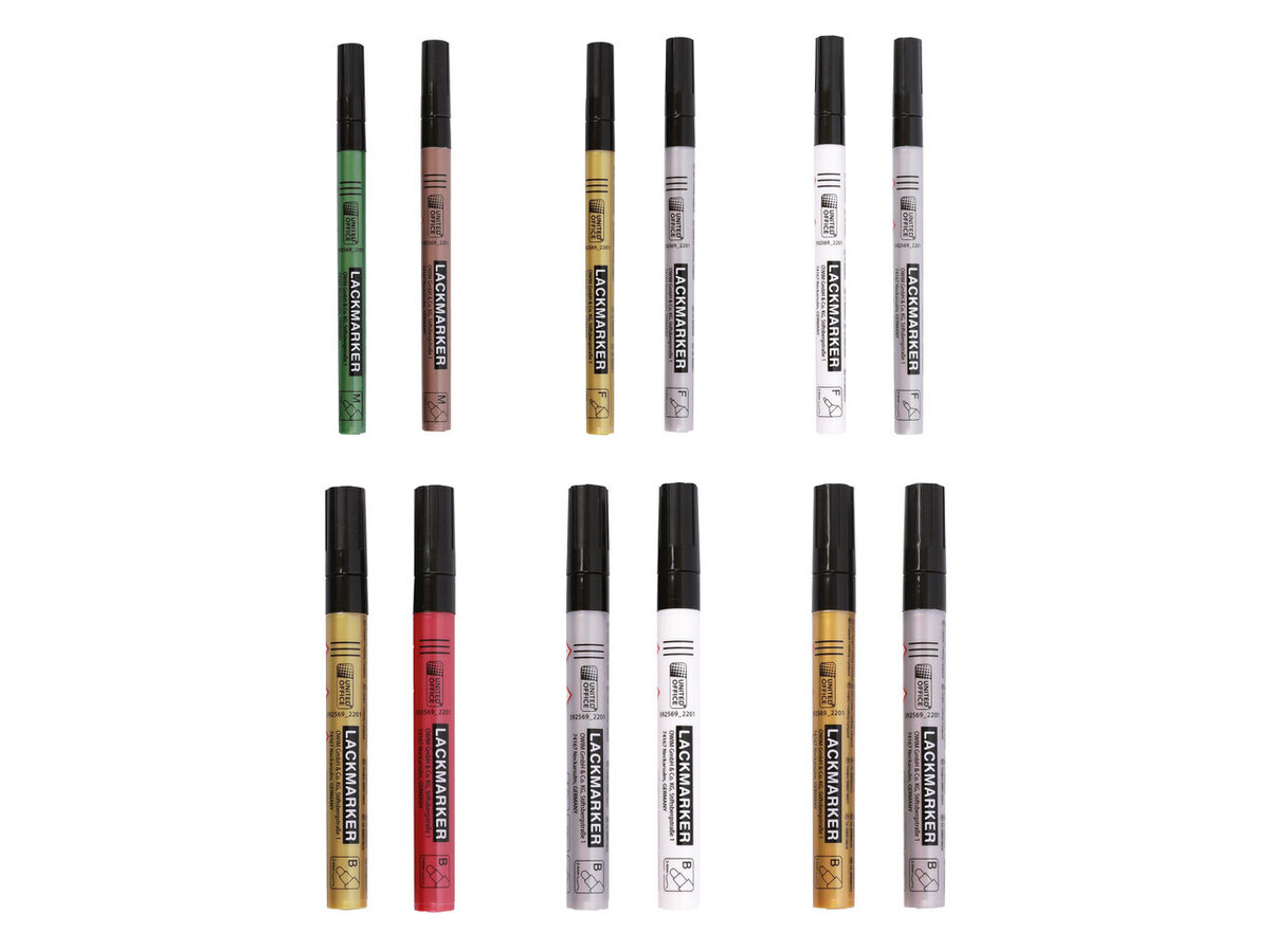 Bild 1 von UNITED OFFICE® 2 Lackmarker