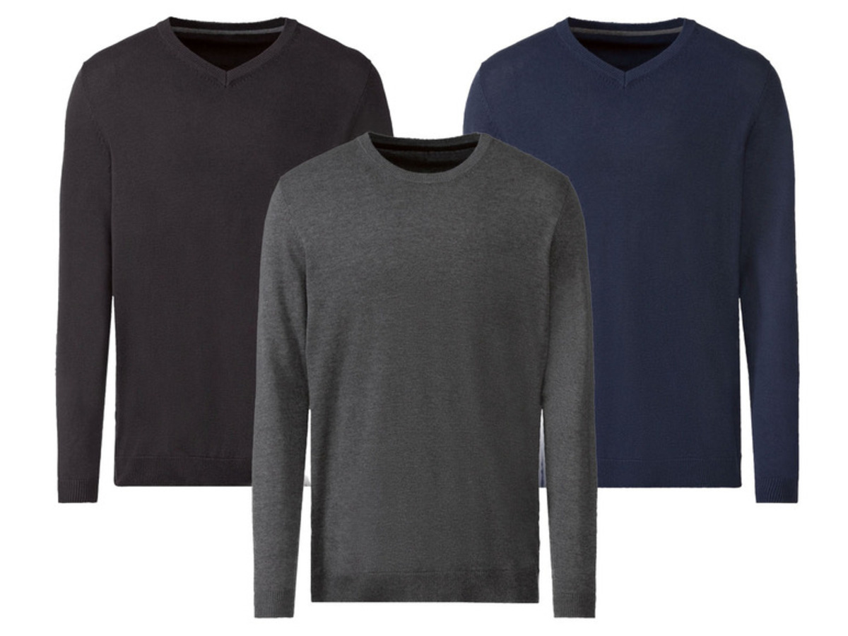 Bild 1 von LIVERGY Herren Feinstrickpullover, mit Baumwolle