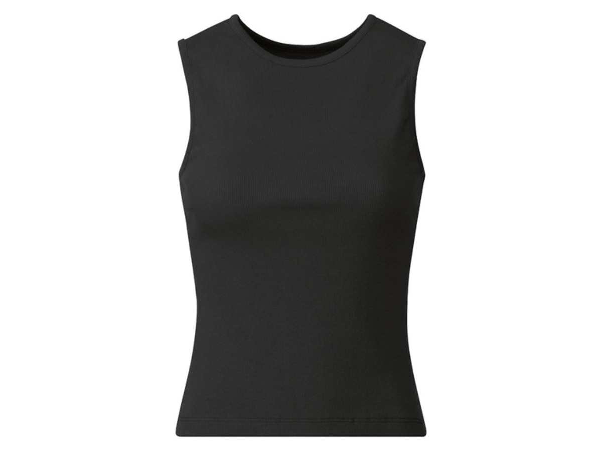 Bild 3 von esmara Damen Ripp-Tops, 2 Stück, kurz und körpernah geschnitten