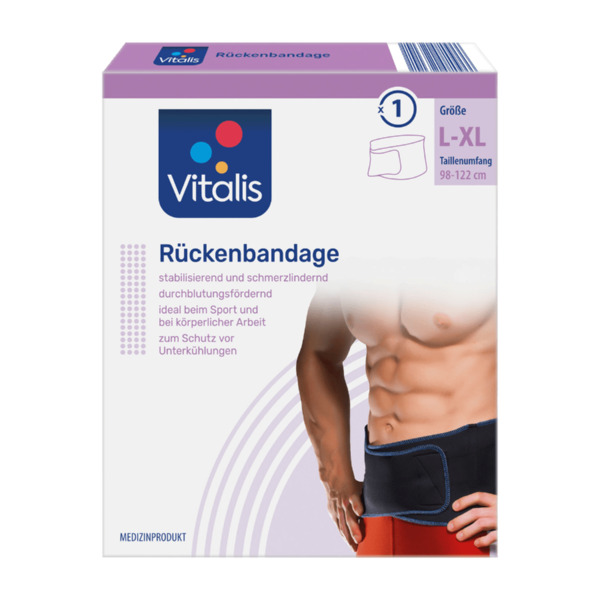 Bild 3 von VITALIS Rückenbandage