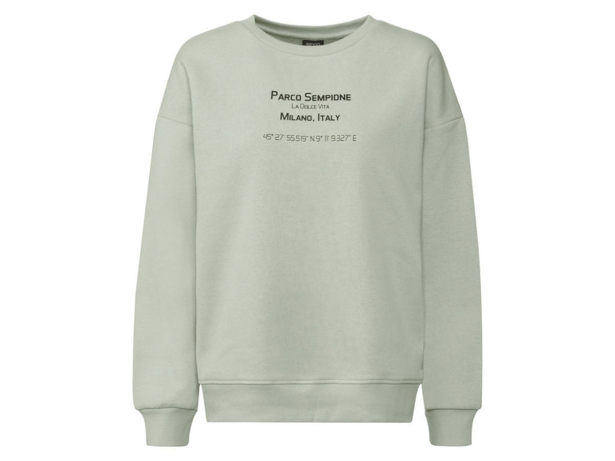 Bild 4 von esmara Damen Sweatpullover mit Print und Rundhalsausschnitt