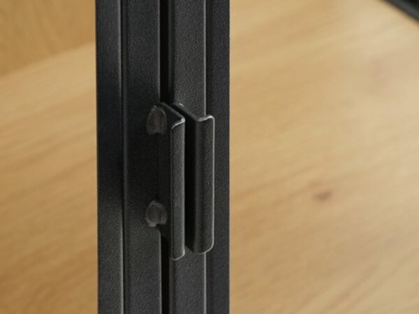 Bild 3 von Vitrine TRAPPEDAL schwarz/eiche