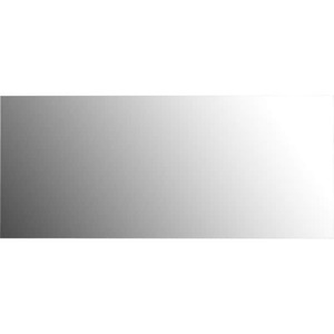 CASAVANTI Wandspiegel UTAH 140 x 60 cm weiß - Spiegelglas - Spanplatte - Melaminharz - Breite 140 cm - Höhe 60 cm - weiß