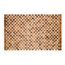 Bild 1 von PANA®eco Badematte Holz • Fußmatte 100% Akazienholz • Badvorleger Holz rutschfest • Holzmatte aus Echtholz • Badteppich Holz • Saunamatte • Holzvorleger • 1er und 2er Packs • versch