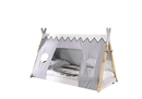 Bild 3 von VIPACK - Tipi Zelt Bett Liegefläche 90 x 200 cm, inkl. Rolllattenrost und Textilzeltdach, Ausf. Kief