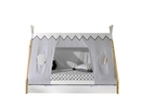 Bild 2 von VIPACK - Tipi Zelt Bett Liegefläche 90 x 200 cm, inkl. Rolllattenrost, Bettschublade und Textilzeltd