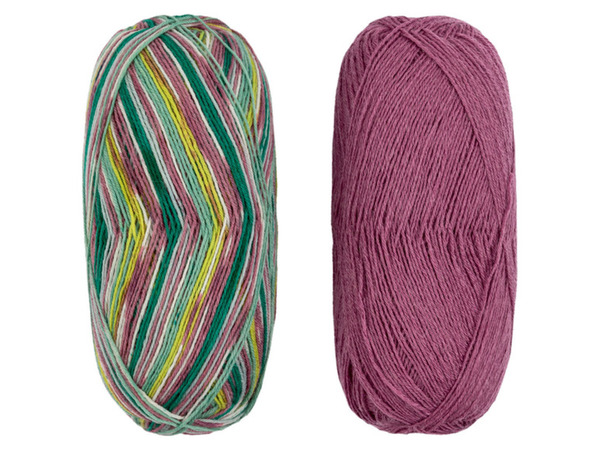 Bild 1 von crelando Klassische Sockenwolle »Anika«, für 2 Paar Socken