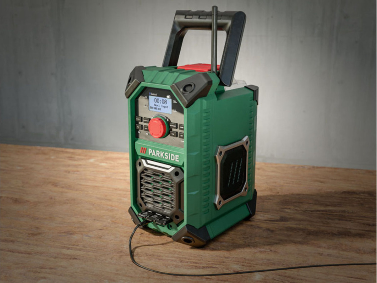 Bild 3 von PARKSIDE Akku-Baustellenradio »PB RA 20-Li B1« 20 V / 12 V / 230 V, ohne Akku und Ladegerät