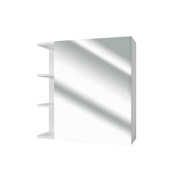 Bild 1 von VICCO Badspiegel FYNN 62 x 64 cm weiß - Spiegel Spiegelschrank Wandspiegel