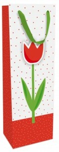 Braun & Company Geschenktragetasche Just Tulip
, 
12 x 37 x  8 cm