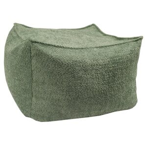 Sitzsack LINDA salbei/ grün - Polyester - Synthetikfaser - grün - EPS - Schaumstoff - Breite 66 cm - Höhe 40 cm - Tiefe 66 cm