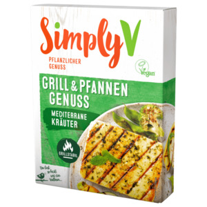 Simply V Grill- & Pfannengenuss Mediterrane Kräuter vegan 150g