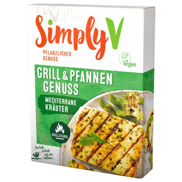 Bild 1 von Simply V Grill- & Pfannengenuss Mediterrane Kräuter vegan 150g