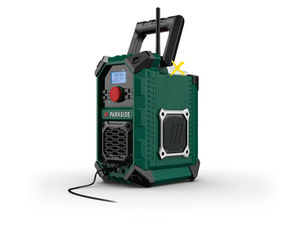 Bild 4 von PARKSIDE Akku-Baustellenradio »PB RA 20-Li B1« 20 V / 12 V / 230 V, ohne Akku und Ladegerät