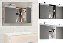 Bild 1 von VCM Holz Badspiegel Wandspiegel Hängespiegel Spiegelschrank Badezimmer Budasi