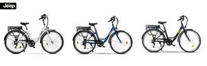 City E-Bike ECR 3001, 28 , 6-Gang SHIMANO Kettenschaltung, white