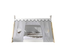 Bild 4 von VIPACK - Tipi Zelt Bett Liegefläche 90 x 200 cm, inkl. Rolllattenrost und Textilzeltdach, Ausf. Kief