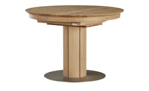 Wohnwert Säulentisch  Der Runde holzfarben Maße (cm): H: 77  Ø: [115.0] Tische