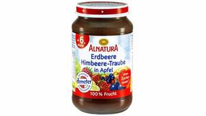 Alnatura Bio Erdbeere-Himb.-Traube-Apfel Babygläschen