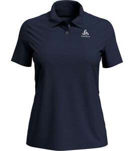 odlo Tilda Polo-Hemd komfortables Polo-Shirt für Damen mit geruchsneutralisierender Eigenschaft Navy-Blau