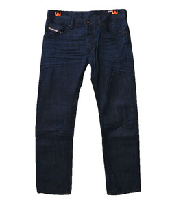 DIESEL Waykee-Hose authentische Slim-Fit Jeans für Herren in dunkler Waschung Dunkelblau