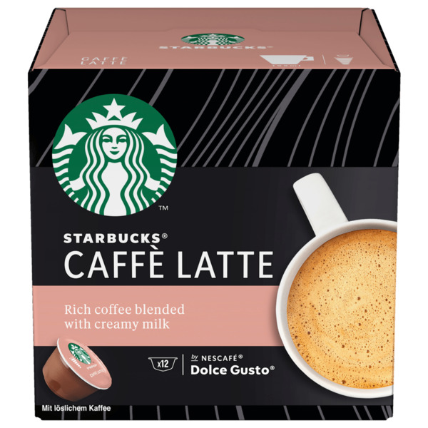 Bild 1 von Starbucks Caffè Latte Kapseln 121,2g
