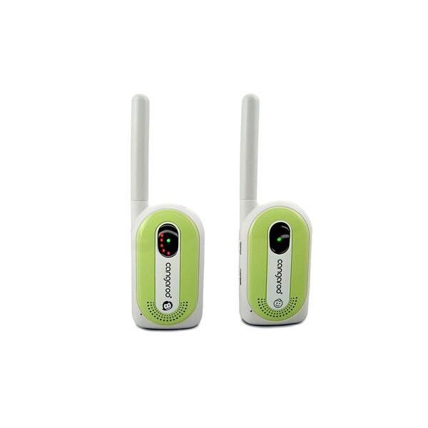Bild 1 von Babyphone Maternal Instinct bis 1,3 km Reichweite, Empfänger mit Gürtelclip grün