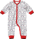 Bild 1 von PUSBLU Kinder Schlafanzug, Gr. 86/92, aus Bio-Baumwolle, weiß