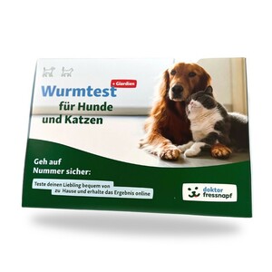 Dr. Fressnapf Wurm- & Giardientest für Hunde und Katzen