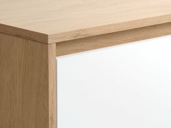 Bild 2 von Kleiderschr. BILLUND 119x193 weiß/eiche