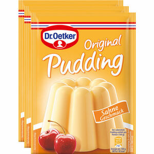 Dr. Oetker 2 x Pudding Sahne, 3er Pack