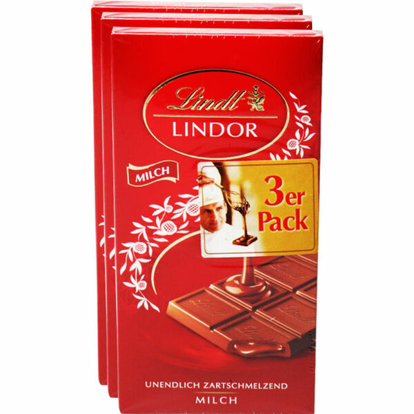 Bild 1 von Lindt Schokolade Double Chocolate, 3er Pack