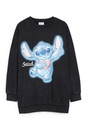 Bild 1 von C&A CLOCKHOUSE-Sweatshirt-Lilo & Stitch, Schwarz, Größe: 46