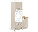 Bild 1 von Waschmaschinenschrank mit Unterschrank, links, kieselgrau