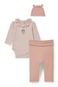 C&A Minnie Maus-Baby-Outfit-3 teilig, Rosa, Größe: 56