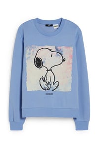 C&A Sweatshirt-Snoopy, Blau, Größe: XS