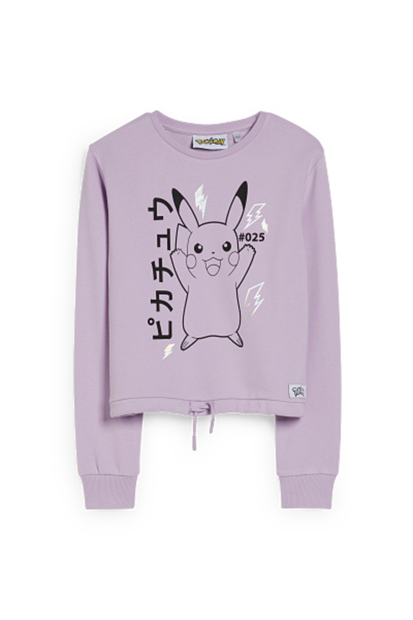 Bild 1 von C&A Pokémon-Sweatshirt, Lila, Größe: 122-128