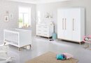 Bild 1 von Pinolino® Babyzimmer-Komplettset »Riva«, (Set, 3-St), extrabeit groß, mit Kinderbett, Schrank und Wickelkommode