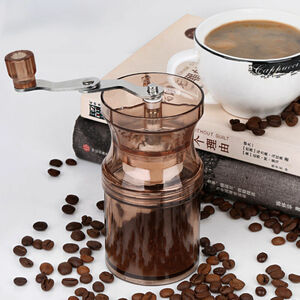 Benobbykids - Tragbare faltbare manuelle Kaffeemühle, einstellbarer Kaffeemühlenzerkleinerer mit mehreren Geschwindigkeiten, geeignet für Kaffee,