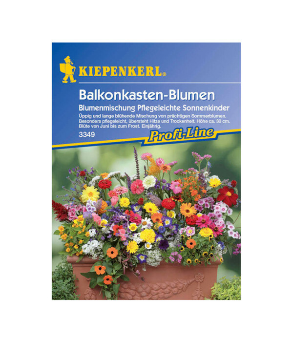 Bild 1 von Balkonkasten-Blumen Mix, Saatgut von Kiepenkerl