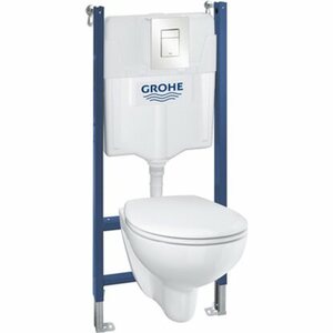 Grohe WC-Set 5-in-1 für Solido Compact 1,13 m Bauhöhe Alpinweiß