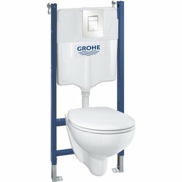 Bild 1 von Grohe WC-Set 5-in-1 für Solido Compact 1,13 m Bauhöhe Alpinweiß