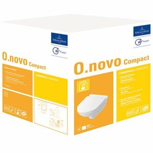 Villeroy & Boch WC-Set O.Novo compact inkl. WC-Sitz