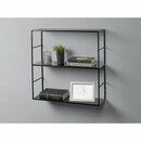 Bild 3 von Metall-Regal Pinnock 60 cm x 60 cm x 20 cm Schwarz matt