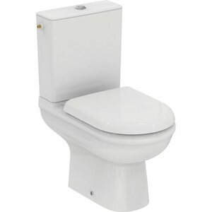Ideal Standard Stand-WC-Paket Exacto ohne Spülrand Weiß