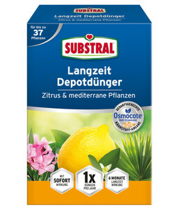 Substral Langzeit Depotdünger für Zitrus- & mediterrane Pflanzen, 750 g