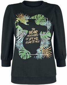 Das Dschungelbuch Baloo Sweatshirt schwarz